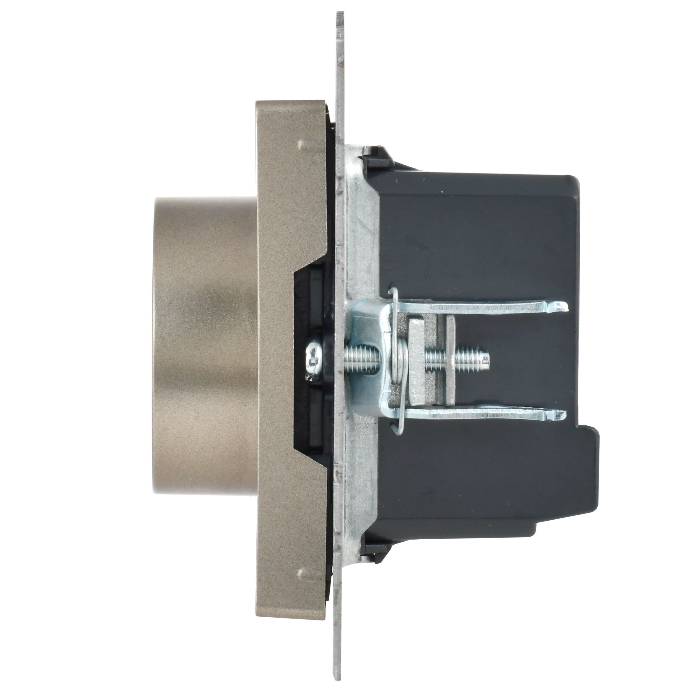 BRITE Термостат электронный с индикацией ТС10-1-БрШ шампань IEK BR-RT11-K37