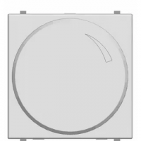 Zenit Механизм поворотный светорегулирующий 700W 2 модуля белый в рамку ABB N2260.9 BL 2CLA226090N1101
