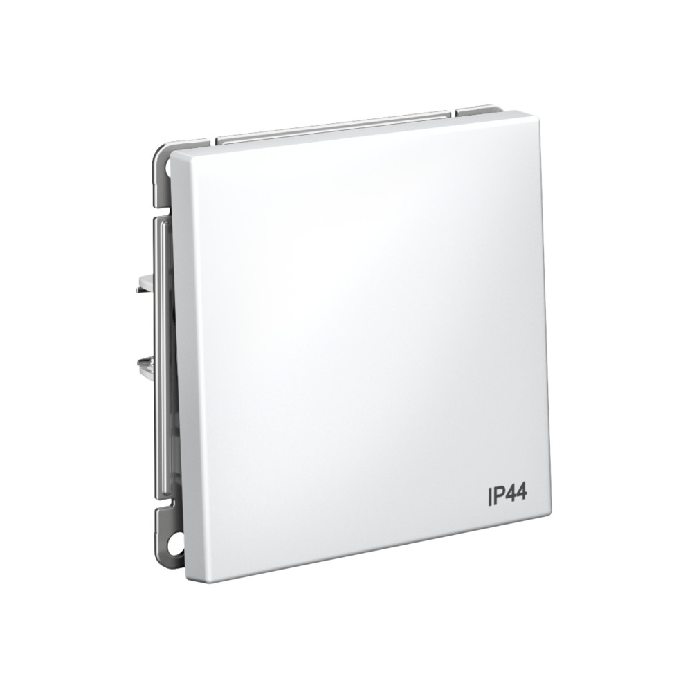 ARTGALLERY 1-клавишный ПЕРЕКЛЮЧАТЕЛЬ IP44, 10АХ,  механизм, быстрозажимные клеммы, БЕЛЫЙ Systeme Electric GAL440161S