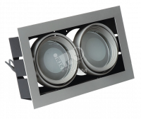 Светильник Graziozo 2x35/70/150w G12 без ПРА серебро Vivo Luce! 42011 L0011928
