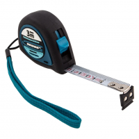 Рулетка Ergonomisch, 3 м x 16 мм, магнитный обрезиненный зацеп GROSS 31101