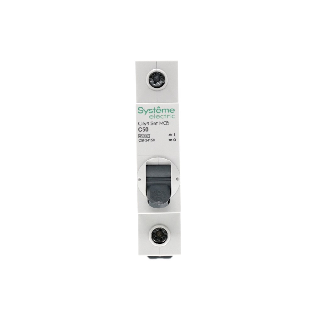 Выключатель автоматический однополюсный 50А С 4.5kA 230В City9 Set Systeme Electric C9F34150