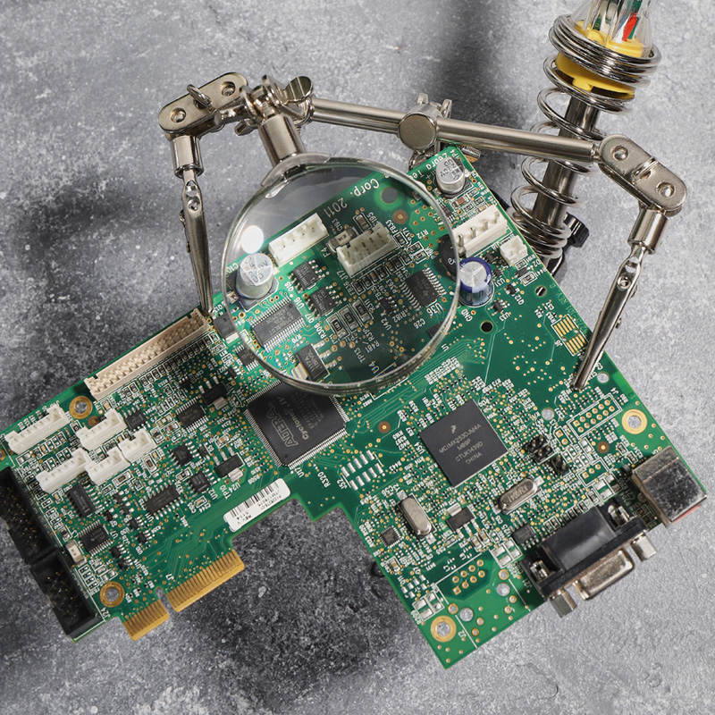 Держатель Третья рука с лупой х2.5 (ZD-10G) REXANT 12-0252