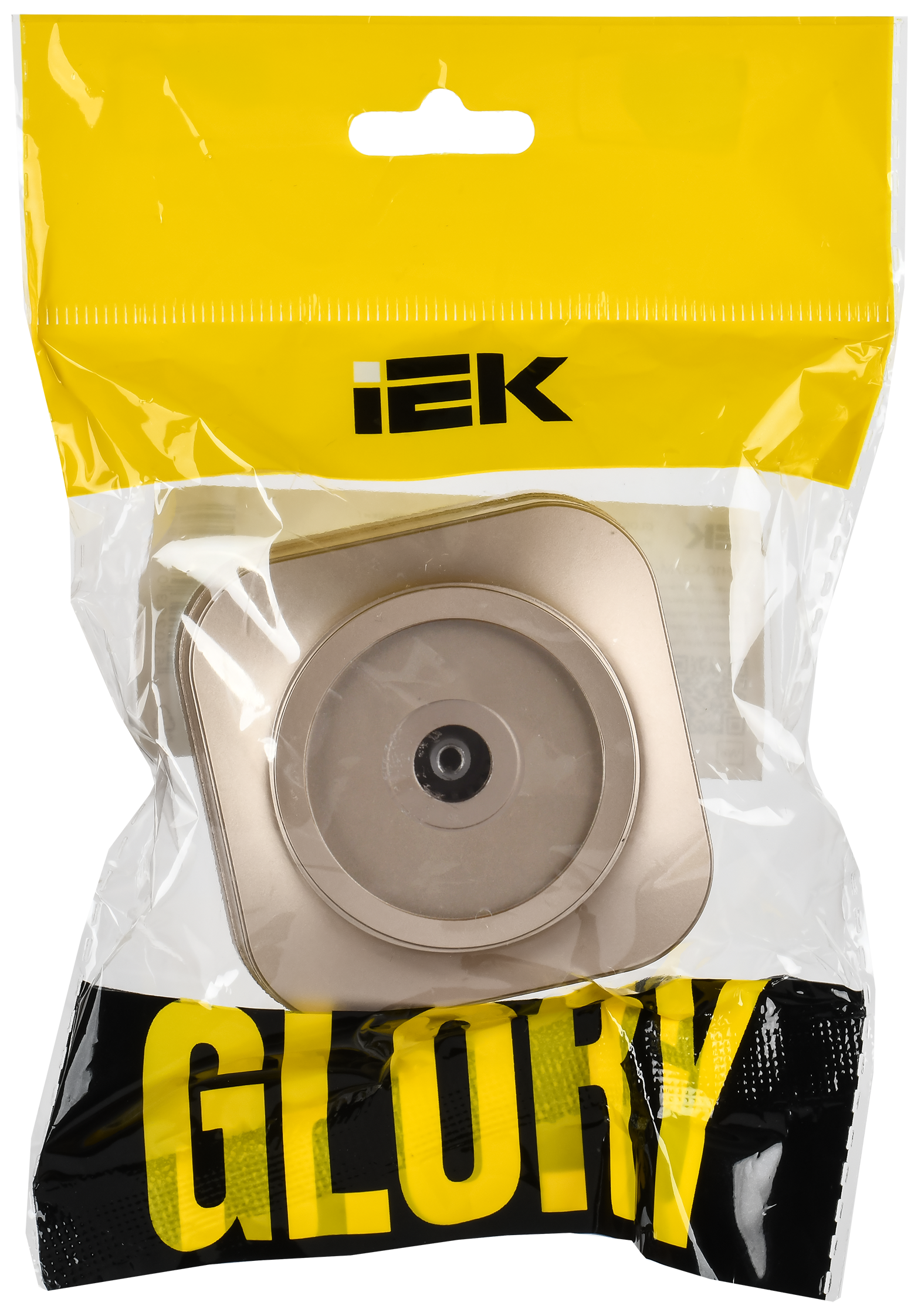 GLORY Розетка для открытой установки TV РТВ20-ХШм шампань матовый IEK EAH10-K37M