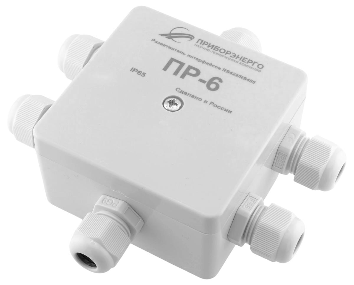 Разветвитель интерфейса RS-485 422 ПР-6 IP65 Исполнение 2 Приборэнерго НТК НФ-00000738