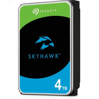 Жесткий диск 3.5'' 4 TБ SkyHawk, SATAIII, 5900 об/мин, 256 МБ Seagate ST4000VX015 164645