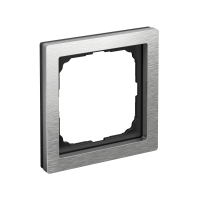 ARTGALLERY PURE 1-постовая РАМКА, МЕТАЛЛ АЛЮМИНИЙ Systeme Electric GAL312101