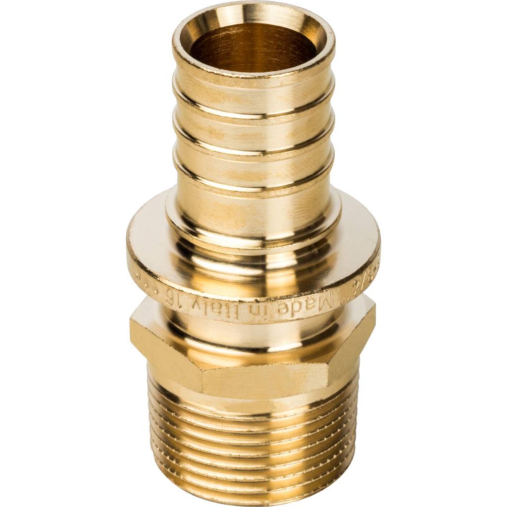 Переходник 25х3/4'НР с наружной резьбой, аксиальный, латунь STOUT SFA-0001-002534 RG008P0U5JA531