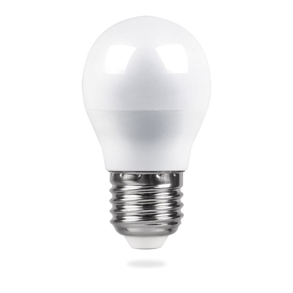 Лампа светодиодная LED 5вт Е27 теплый шар FERON LB-38 25404