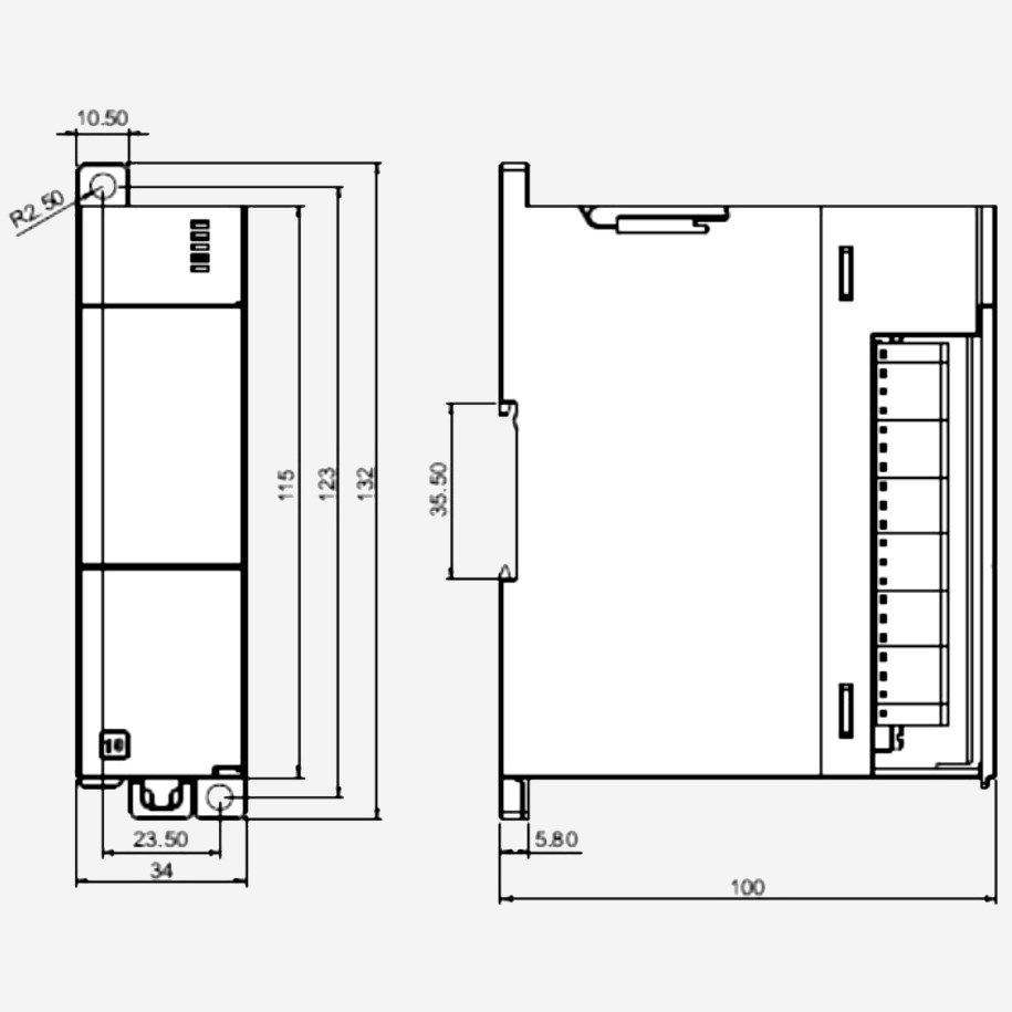 Блок питания 220VAC в 24VDC 2A Systeme Electric SM3PWR2