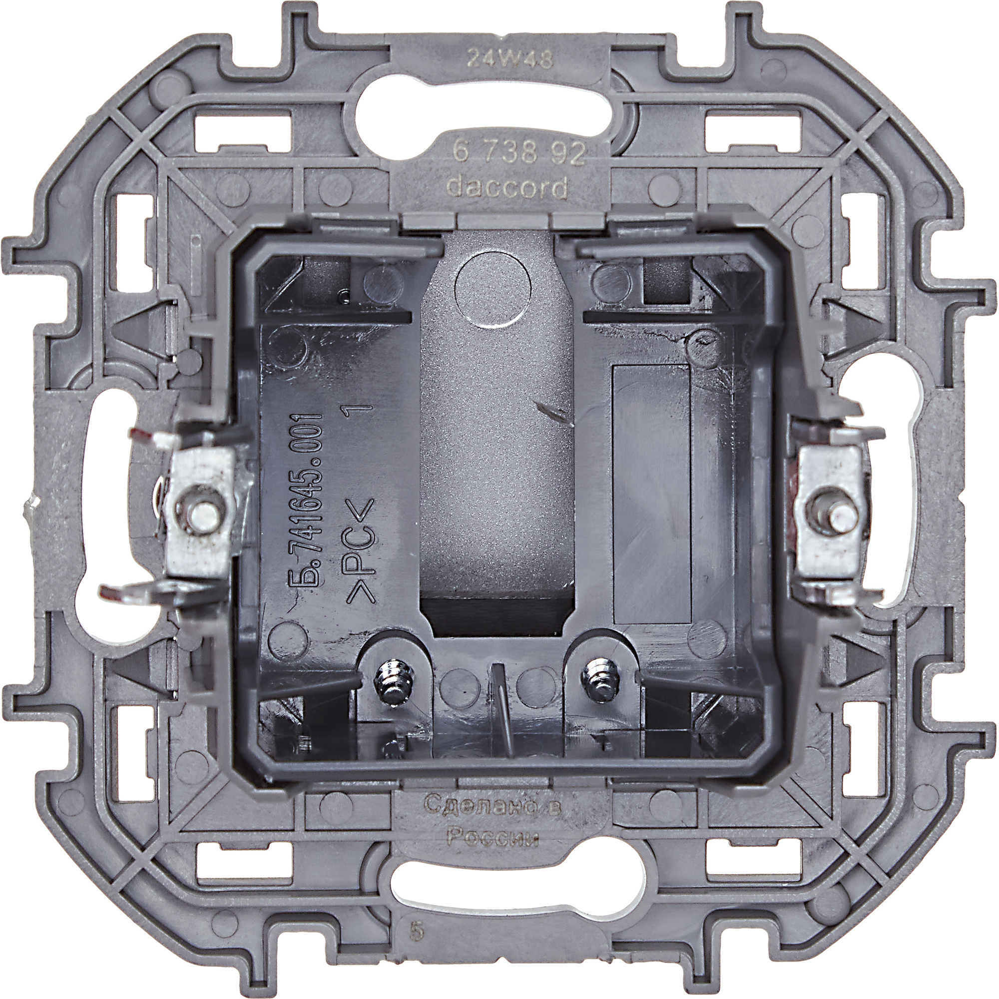 Вывод кабеля с зажимом для кабеля алюминий INSPIRIA IEK 673892