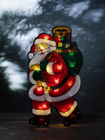 Фигура светодиодная новогодняя Дед Мороз 2, 24x45 см, 20 LED, 3*AAA, IP20 ENGDS-16 ЭРА Б0056007 Б0056007*