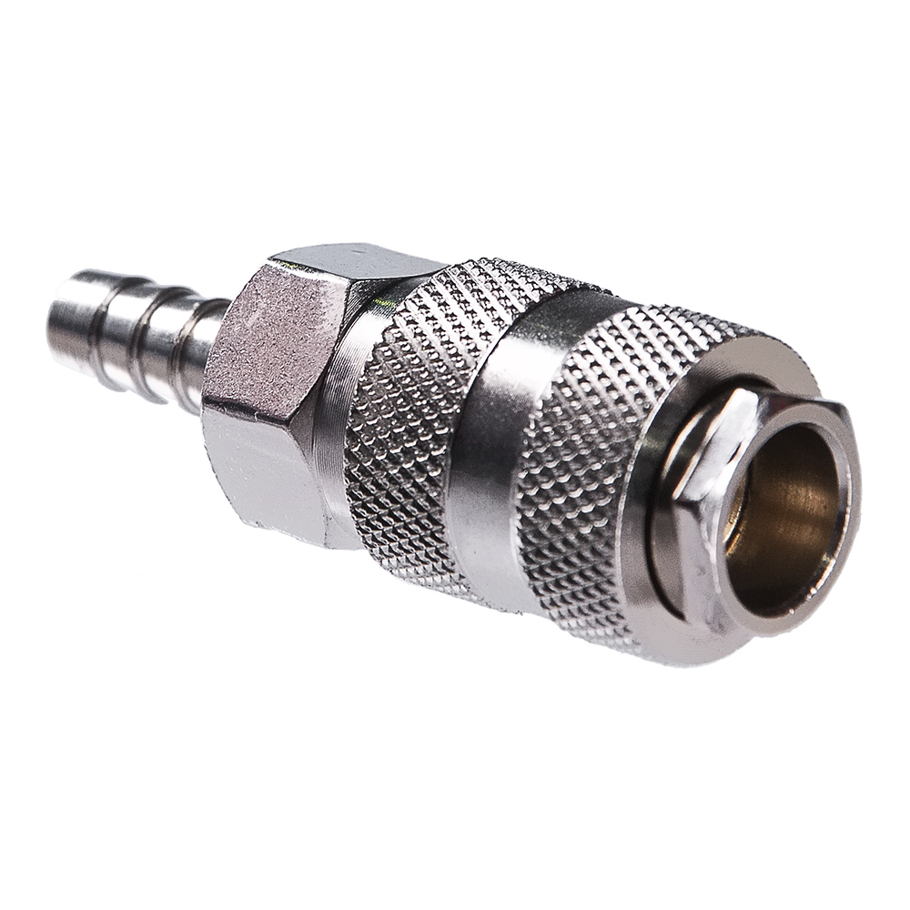 Соединение разъемное рапид (муфта) елочка 8мм с обжимным кольцом 8х13мм Fubag 180121