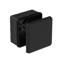 MultiBox Коробка распределительная с мембранными вводами IP66 100х100х50 Черная (со стикером) под пистолет Systeme Electric IMT352981