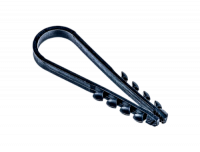 Дюбель-хомут для круглого кабеля черный 11-18Jazzway (100 шт/уп) JazzWay 5054868