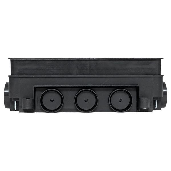 Коробка напольная под лючок C-Line 24 EKF cl-knl-24