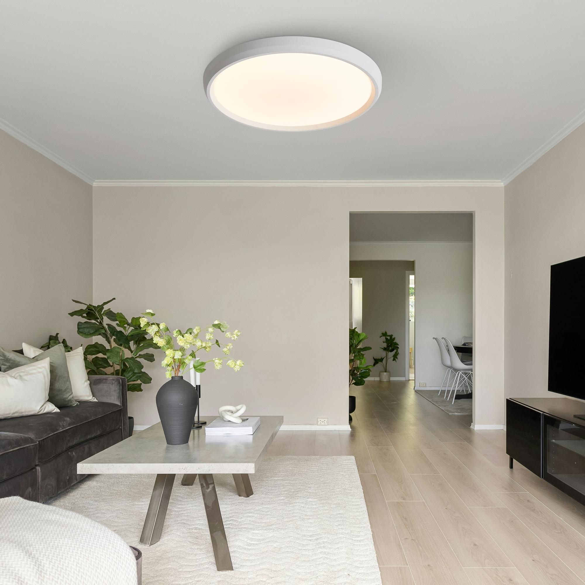 Светильник потолочный Obelle LED 24W 2000Лм 3000-6500К, RGB IP20 Белый Freya FR6211CL-L24W