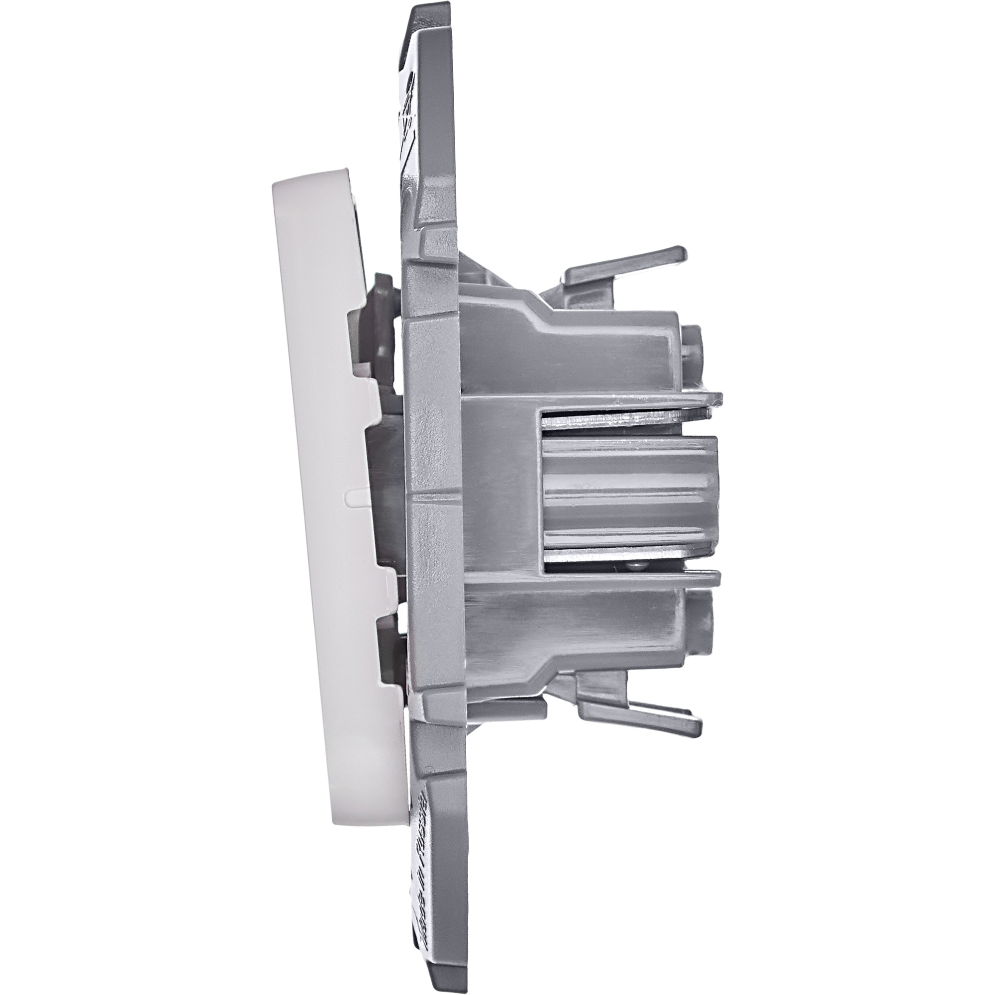 Выключатель двухклавишный INSPIRIA 10 AX 250 В~ белый Legrand 673620