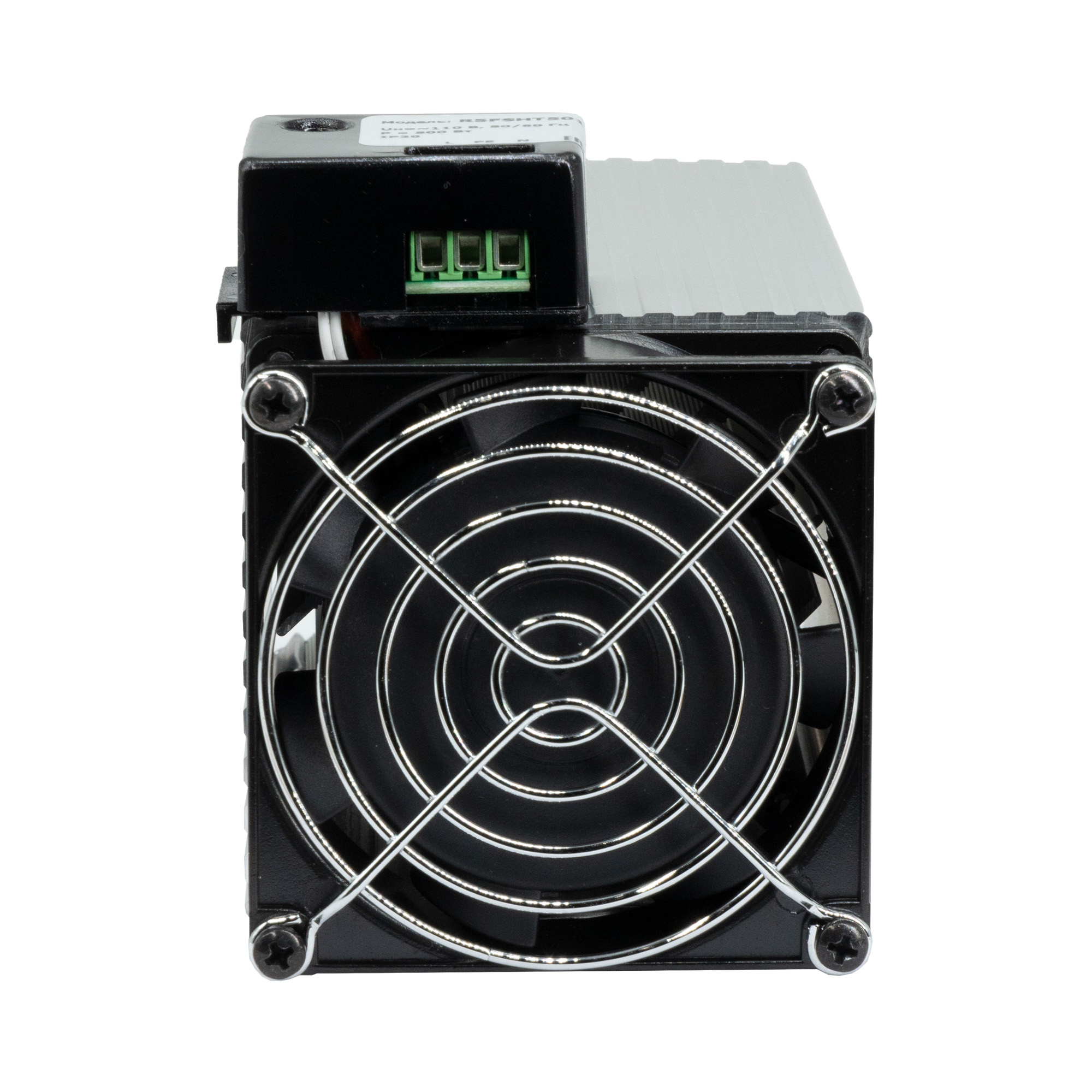 Обогреватель с клеммной колодкой и вентилятором P=500W 230V DKC R5FSHT500