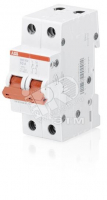 Рубильник 2п рычаг красный ABB SHD202/16  2CDD272111R0016