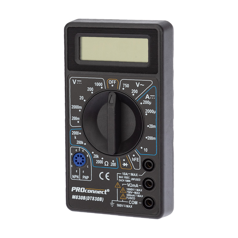 Мультиметр портативный M830B DT830B ProConnect 13-3011