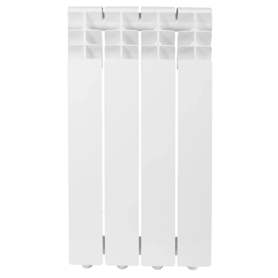 Радиатор алюминиевый секционный 500/80/4 боковое подключение Oasis Р0000012826