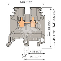 Клемма винтовая M4/6 4 мм.кв TE Connectivity (Entrelec,Tyco) ENT1SNA115116R0700