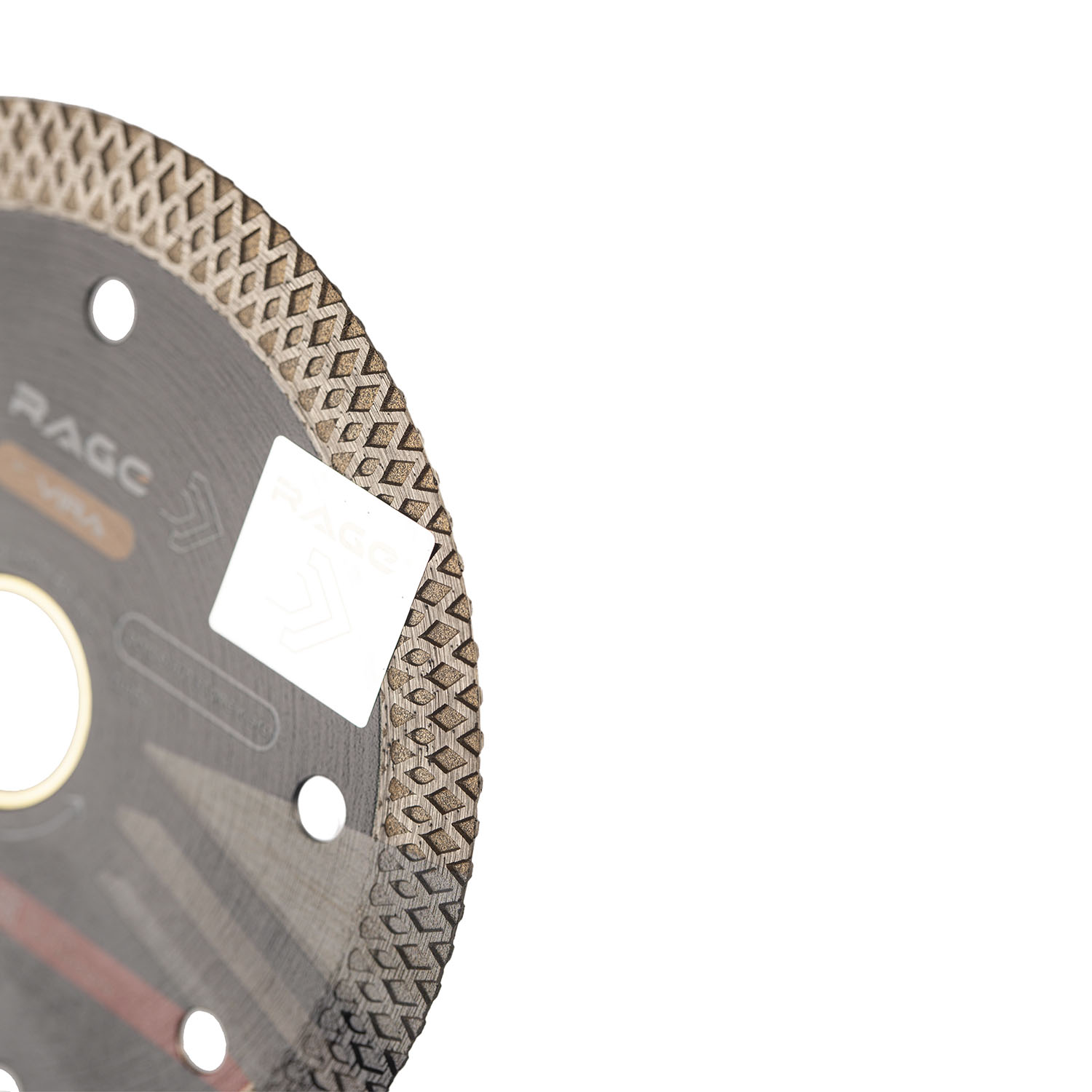 Диск алмазный по керамограниту тонкий 115 x 1.2 x 22.2 мм Rage 605115