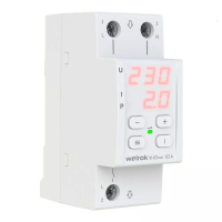 Реле напряжения c контролем тока Welrok VI-63 red WELROK 4660251140281