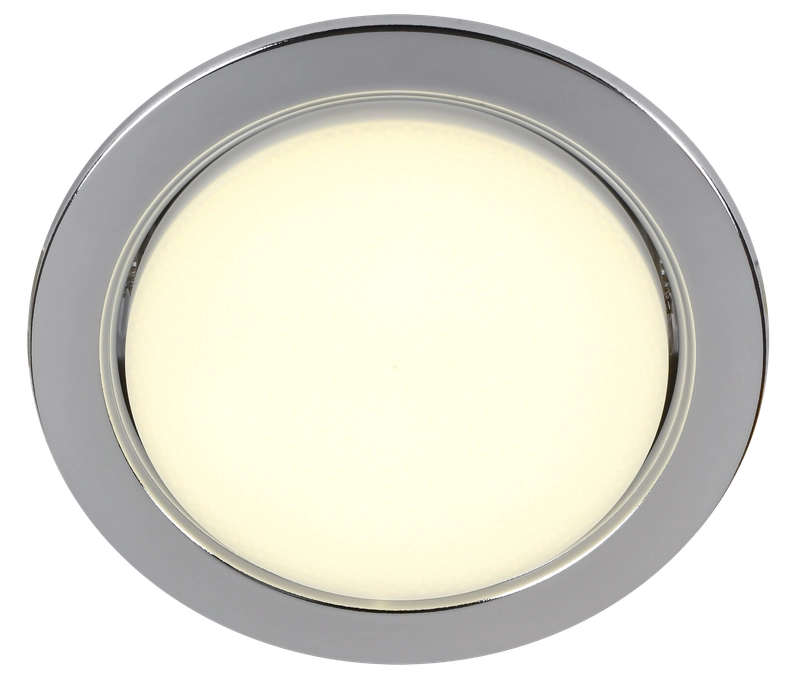 LIGHTING Светильник 4115 встраиваемый под лампу GX70 хром IEK LUVB0-GX70-1-K23