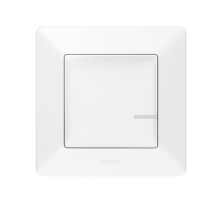 Valena Life with NETATMO  Умный беспроводной выключатель 1-клавишный. Цвет Белый Legrand 752185