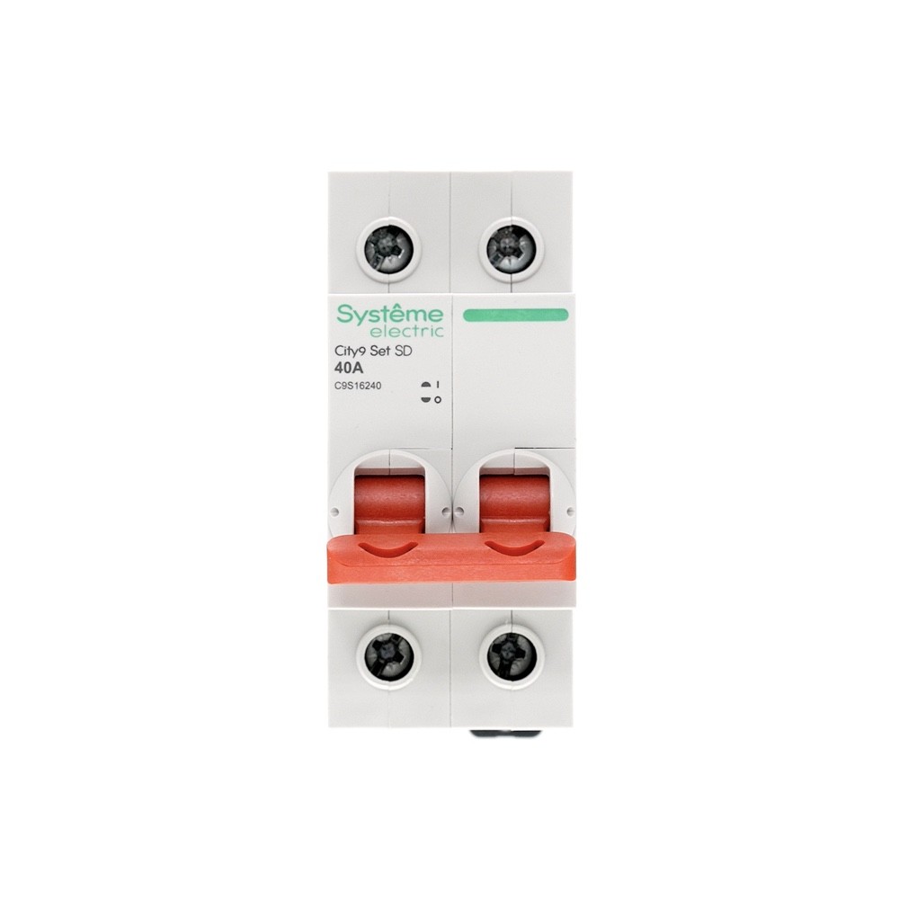 Выключатель нагрузки (ВН) 2P 40А 400В City9 Set Systeme Electric C9S16240