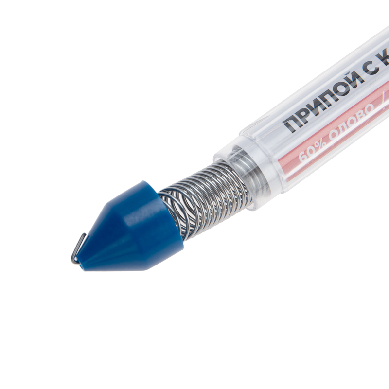 Припой с канифолью, 20 г, 1.0 мм, (олово 60%, свинец 40%) REXANT 09-3103