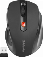 Мышь беспроводная Ultra мм-315 800-1600 dpi, 6 кнопок, черный Defender 52315 1000472431