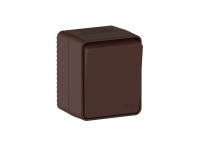 AtlasDesign PROFI IP54 О/У 1-клавишный ПЕРЕКЛЮЧАТЕЛЬ 10 АХ, КОРИЧНЕВЫЙ Systeme Electric ATN546061
