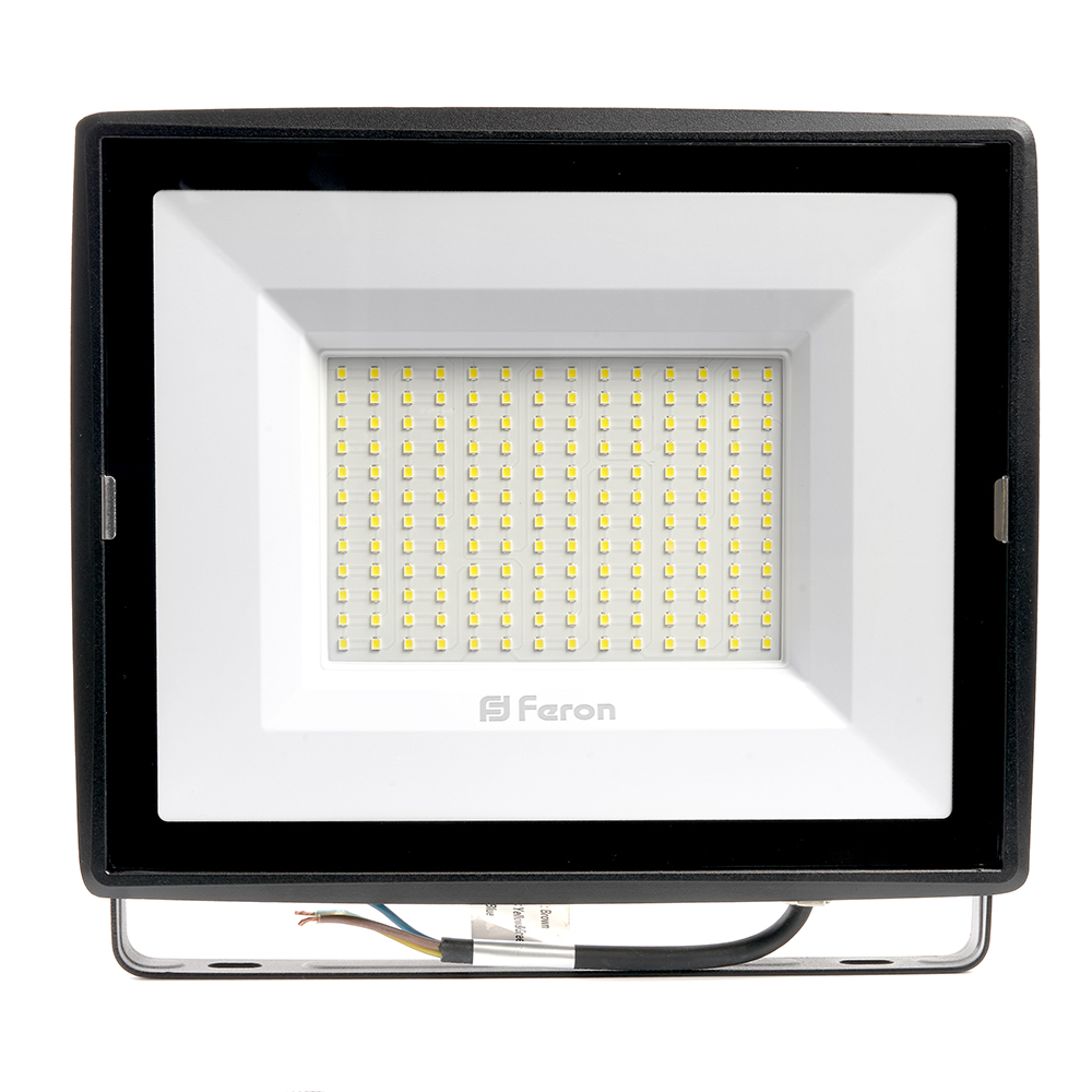Прожектор светодиодный ДО-150w 6400К 14250Лм IP65 черный FERON LL-923 32104