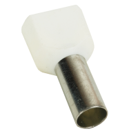 Наконечник штыревой втулочный под два провода НШвИ2 OptiKit T-Shv2-PVC- 10-14 (100шт) КЭАЗ 278053
