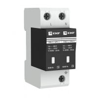 Ограничитель импульсных напряжений серии ОПВ-C/2P In 20кА 400В EKF opv-c2