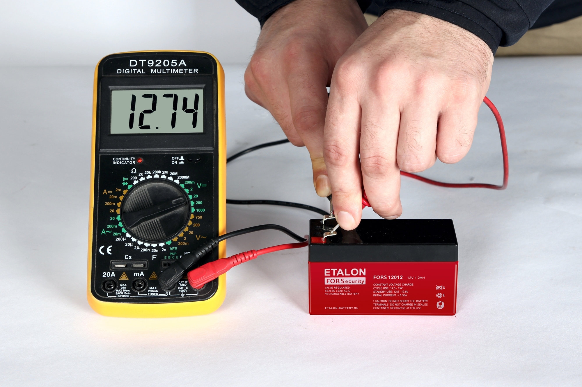 Аккумулятор 12В 1,2Ач ETALON BATTERY FORS 12012 200-12/012S