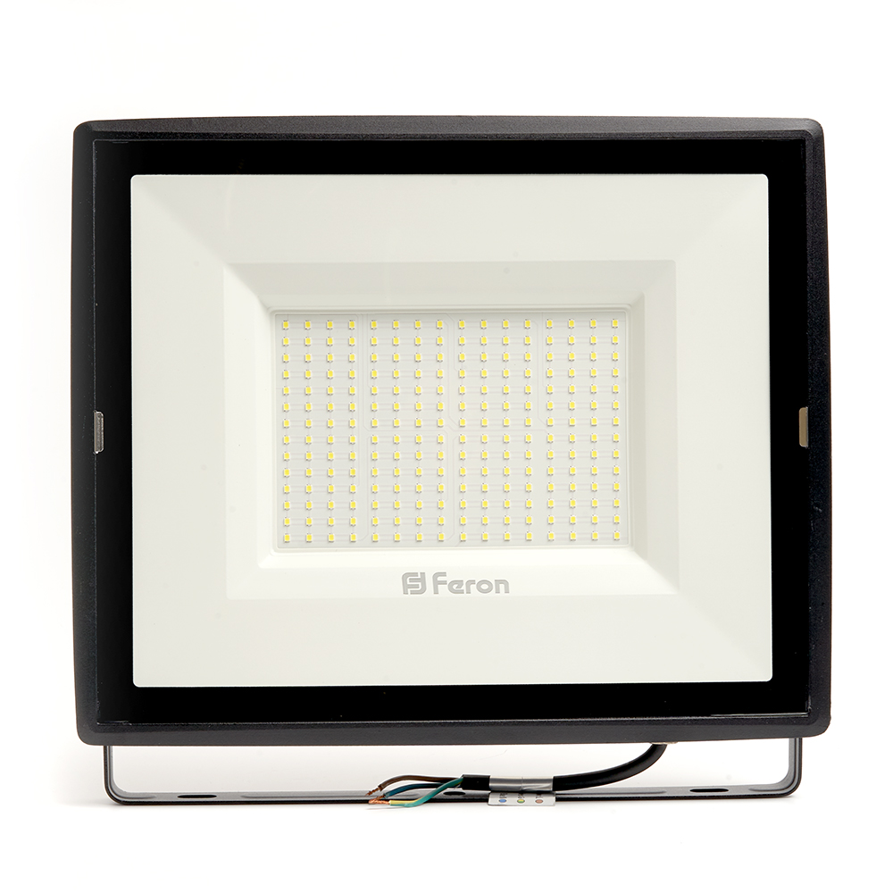 Прожектор светодиодный ДО-200w 6400К 19000Лм IP65 черный FERON LL-924 29499