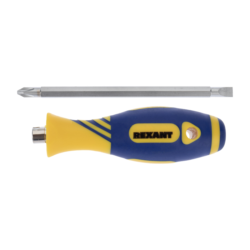 Отвертка комбинированная 120 мм PH2хSL6, REXANT 12-4741