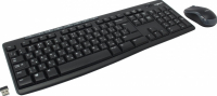 Комплект клавиатура + мышь беспроводной MK270 Ru layout, черный Logitech 920-003381