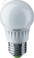 Лампа светодиодная LED 7вт E27 теплый шар Navigator Group 94467 18942