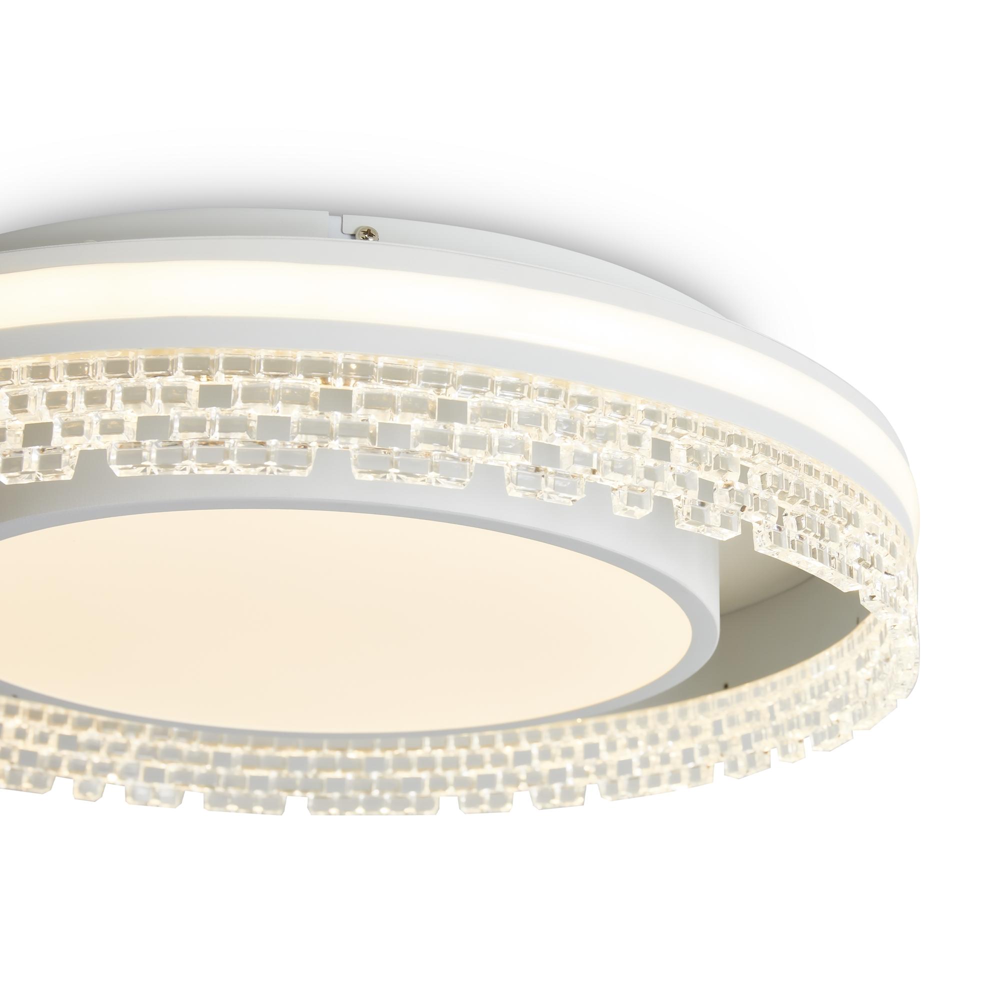 Светильник потолочный Lulla LED 100W 7810Лм 3000-6000К IP20 Белый Freya FR6153CL-L95W