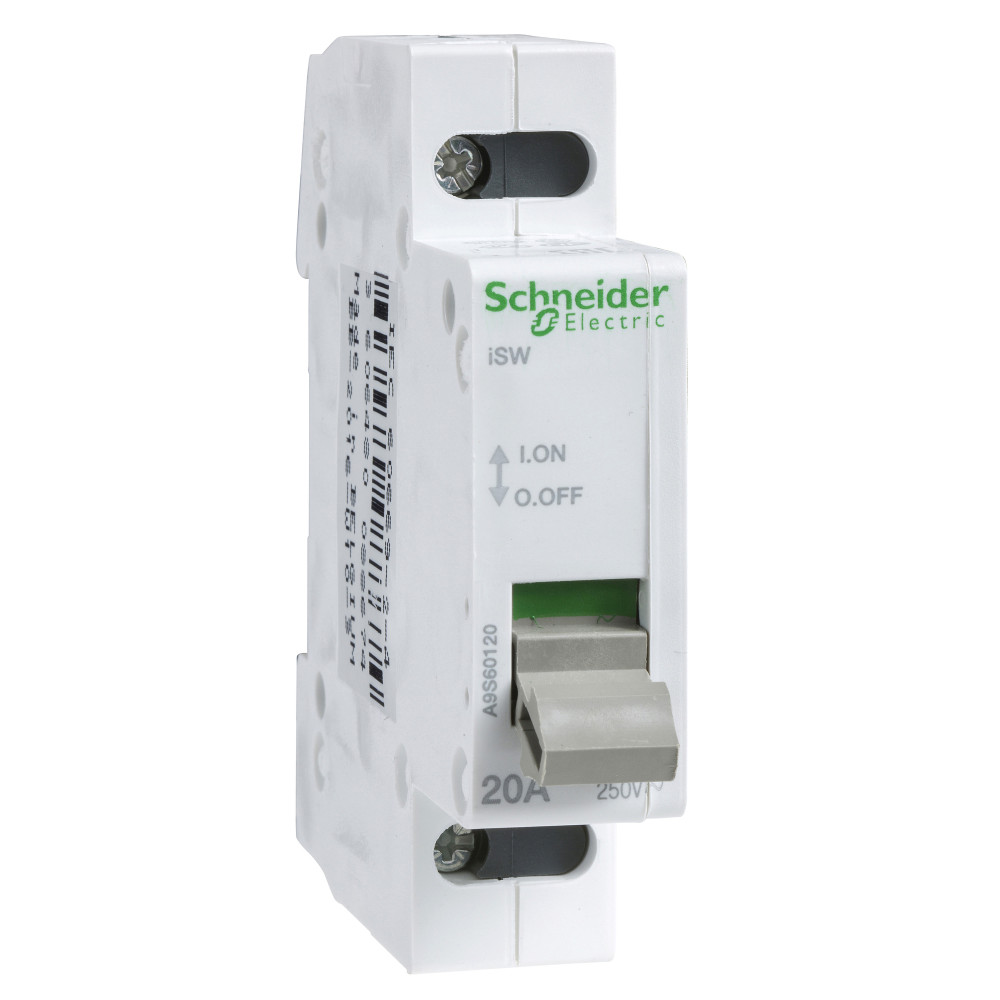 Выключатель нагрузки iSW 1п 20А Schneider Electric A9S60120