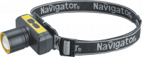 Фонарь светодиодный NPT-H41-ACCU 10Вт 1LED налобный аккумуляторный Navigator Group 95556 37874
