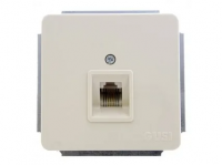 Розетка компьютерная в рамку бежевая GUSI ELECTRIC С1K1-003