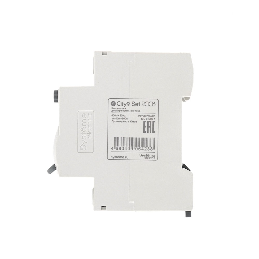 Выключатель дифференциального тока (ВДТ) 25А 4P 30мА Тип-AC 400В City9 Set Systeme Electric C9R36425