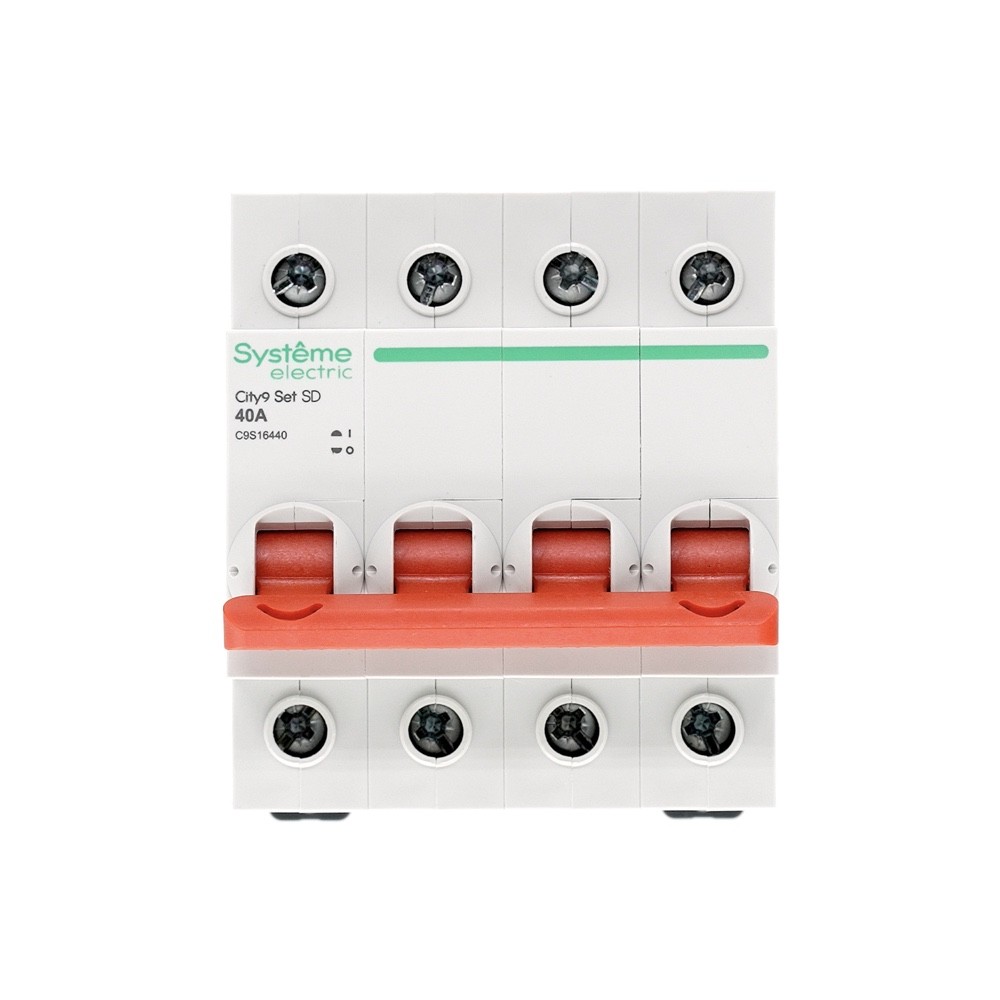 Выключатель нагрузки (ВН) 4P 40А 400В City9 Set Systeme Electric C9S16440