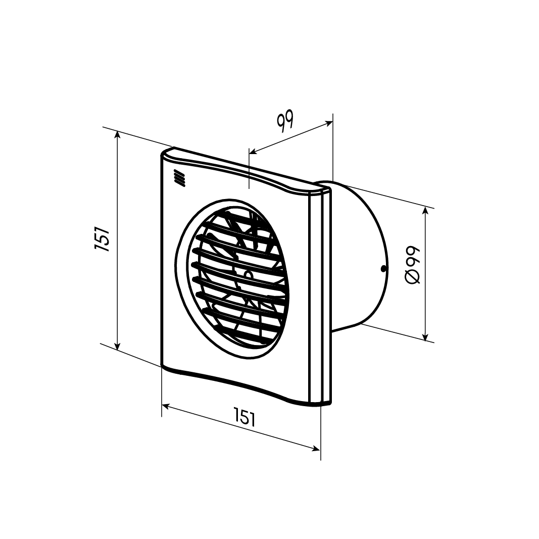 Вентилятор осевой с низким уровнем шума 100 STILL ZERNBERG 10223461 00-022346  